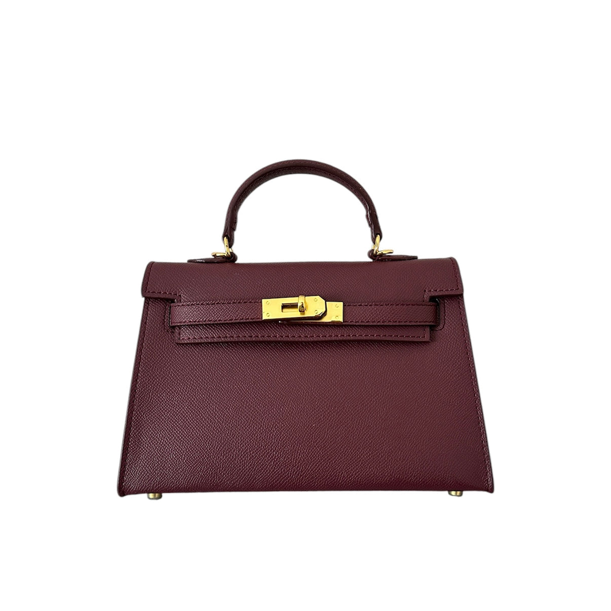 Burgundy bag