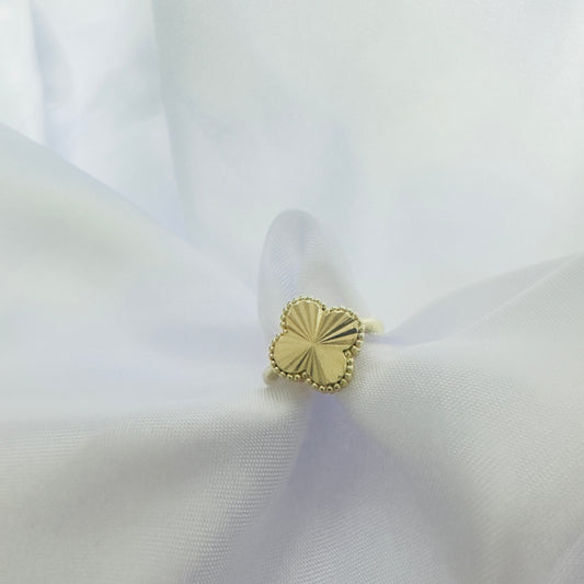 Golden Clover Ring