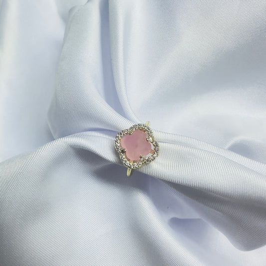 Royal Pink golden ring